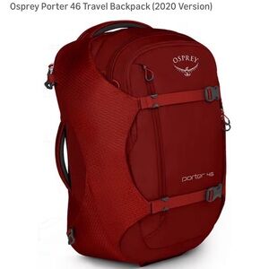 OSPREY Porter 46 Travel Backpack - Rich Burgundy